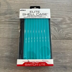 Nyko Elite Shell Case Turquoise Hard Shell Protective Case Nintendo Switch Lite